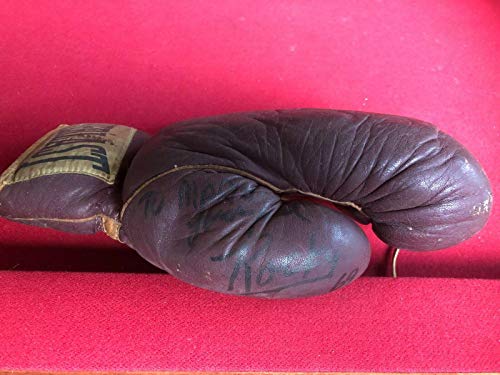 Rocky Marciano,"Autograph" (2-PSA/DNA Letters),"1951 Sparring Gloves" (RARE) - Autographed Boxing Gloves