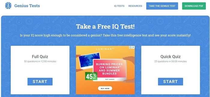 Genius Tests