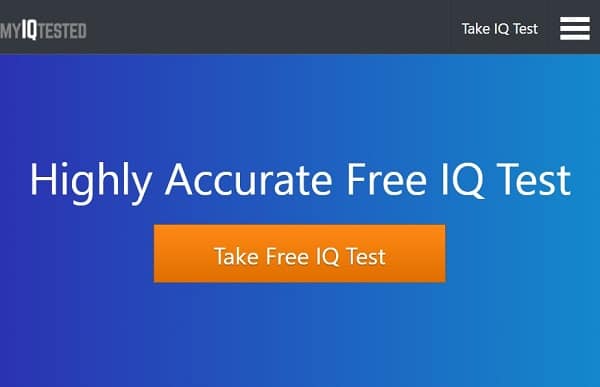 MyIQTested - Professional online IQ test